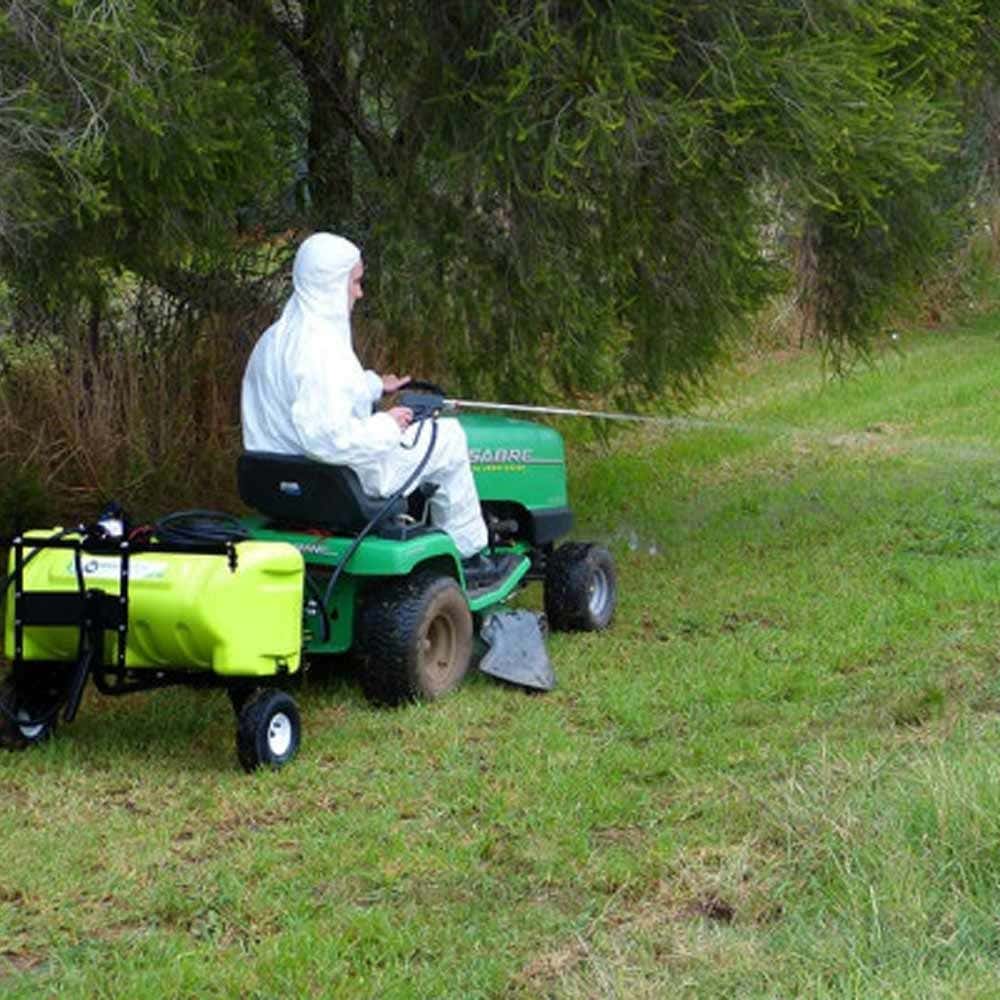 TRANS TANK INTERNATIONAL 12V 95L WeedControl Spot Sprayer Trailer with Boom (Zero-Turn Trailer) I-03125
