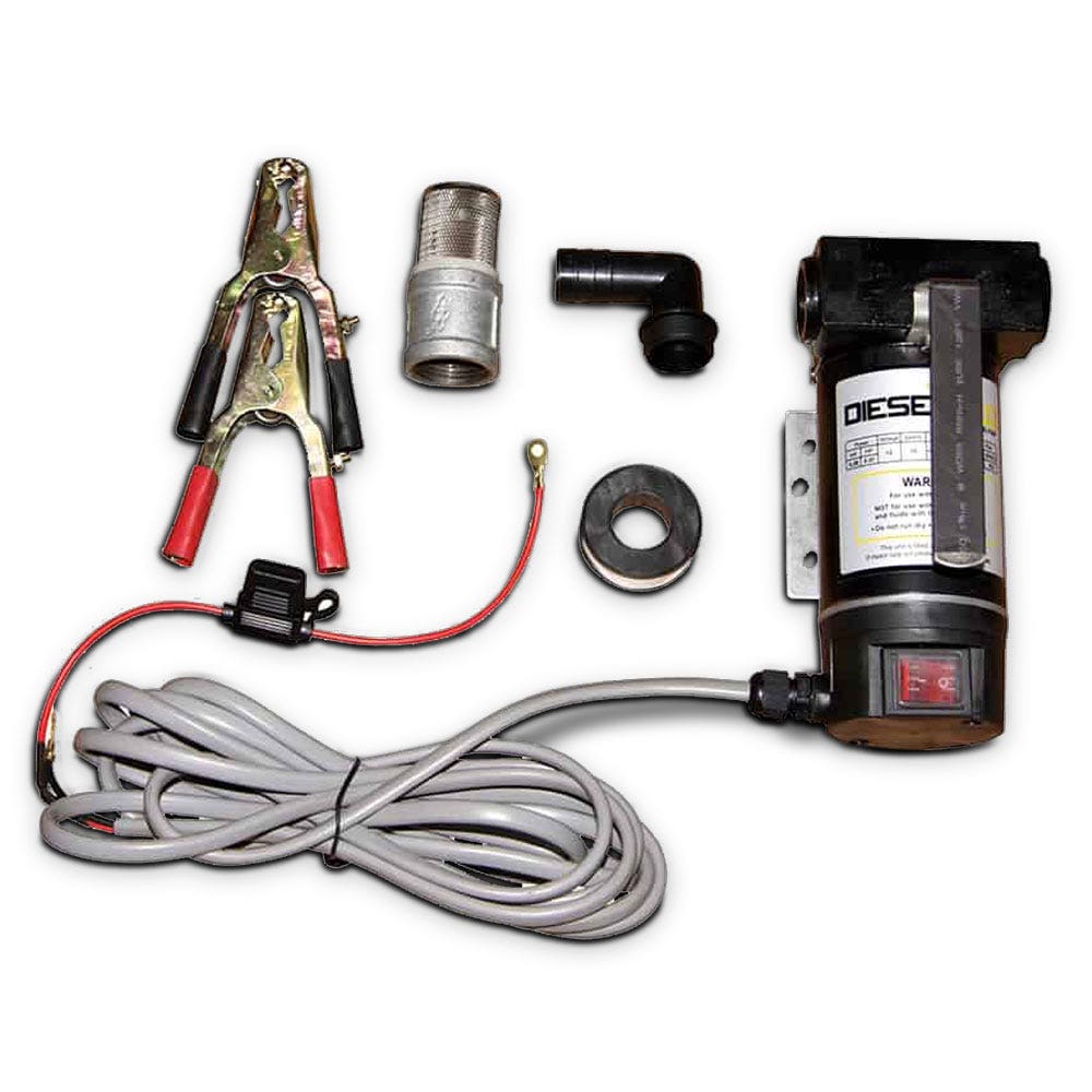 TRANS TANK INTERNATIONAL 400L DieselCaptain Portable Diesel Fuel Tank Pod (Slimline) I-07280