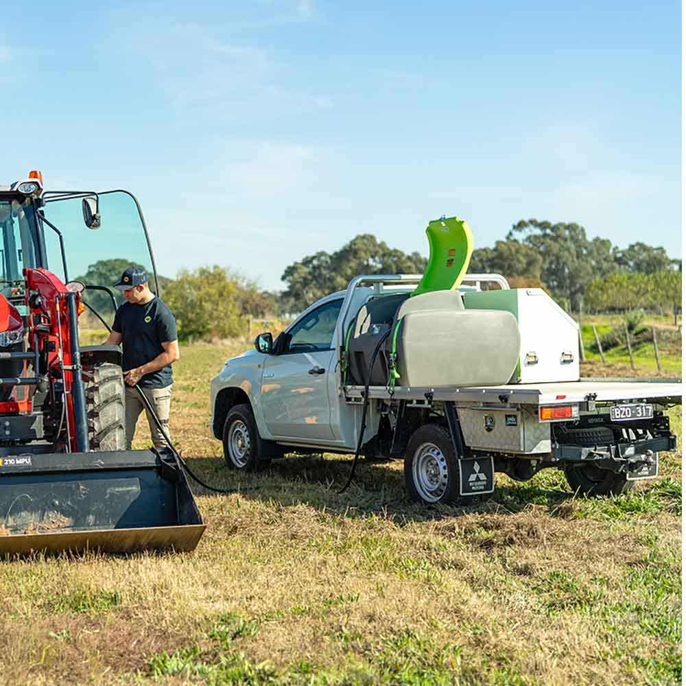 TRANS TANK INTERNATIONAL 200L DieselCaptain Portable Diesel Tank I-03868