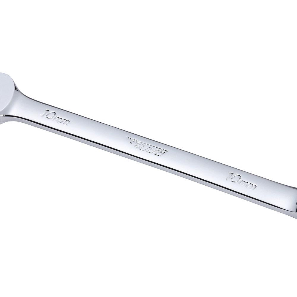TTI 10mm 72T Metric Reversible Ratcheting Ring Open-End Spanner TRVM10