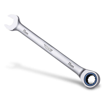 TTI 11mm 72T Metric Ratcheting Ring Open-End Spanner TRTM11