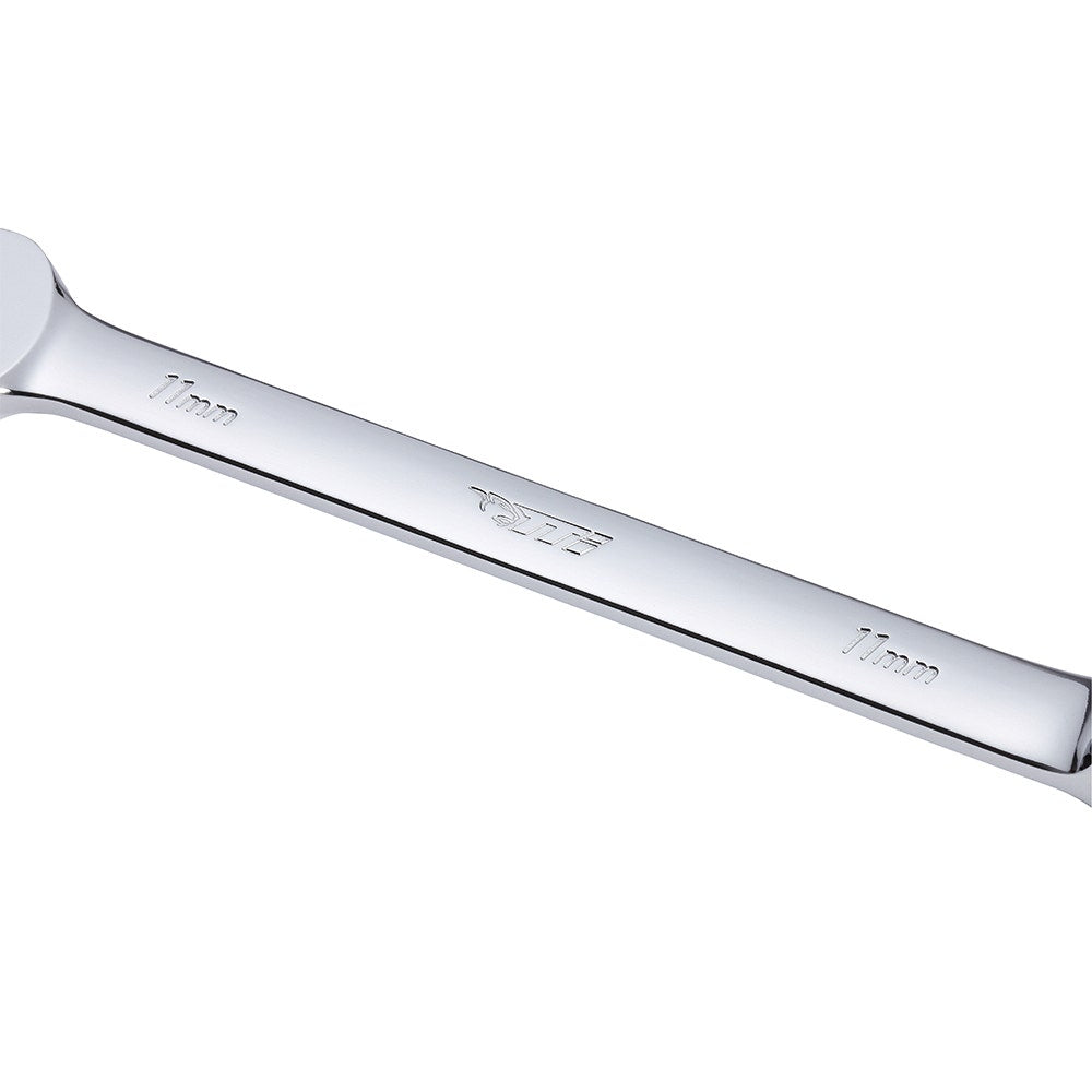 TTI 11mm 72T Metric Reversible Ratcheting Ring Open-End Spanner TRVM11