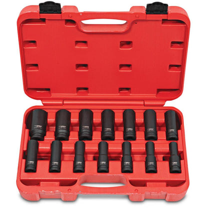 TTI 14 Piece 1 2inch Metric Impact Socket Set TT12D14ISS