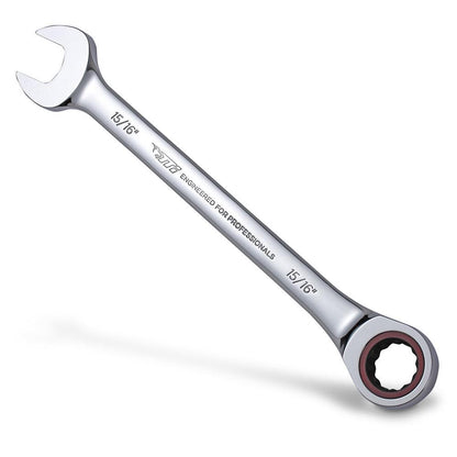 TTI 15 16inch 72T AF Ratcheting Ring Open-End Spanner TRTA24