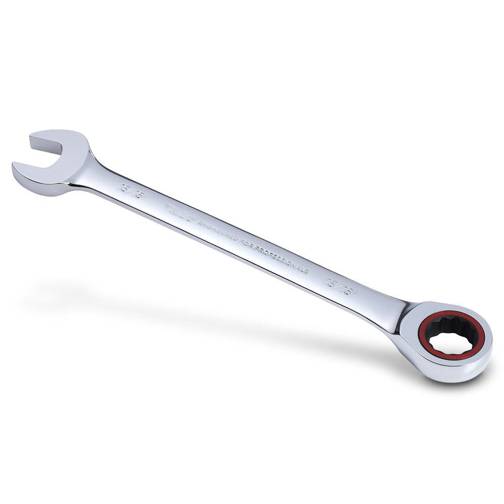 TTI 15 16inch 72T AF Ratcheting Ring Open-End Spanner TRTA24