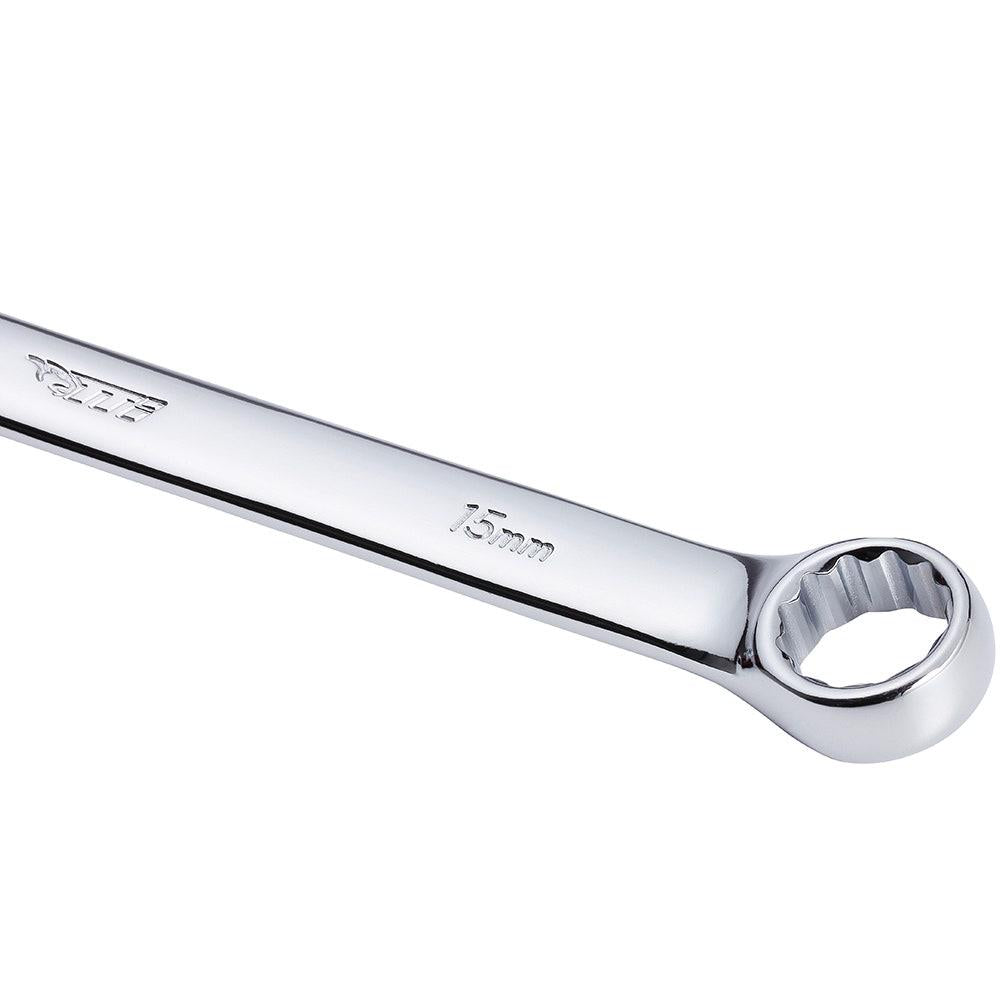 TTI 15mm Metric Ring and Open End Combination Spanner TCSM15