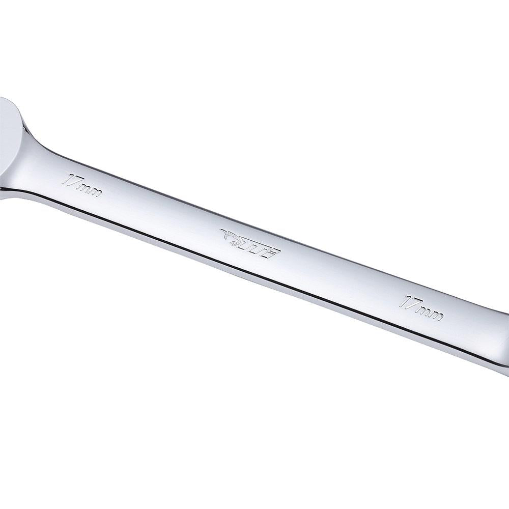 TTI 17mm 72T Metric Reversible Ratcheting Ring Open-End Spanner TRVM17