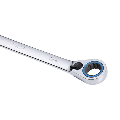 TTI 17mm 72T Metric Reversible Ratcheting Ring Open-End Spanner TRVM17