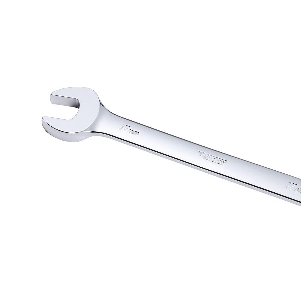 TTI 17mm 72T Metric Reversible Ratcheting Ring Open-End Spanner TRVM17