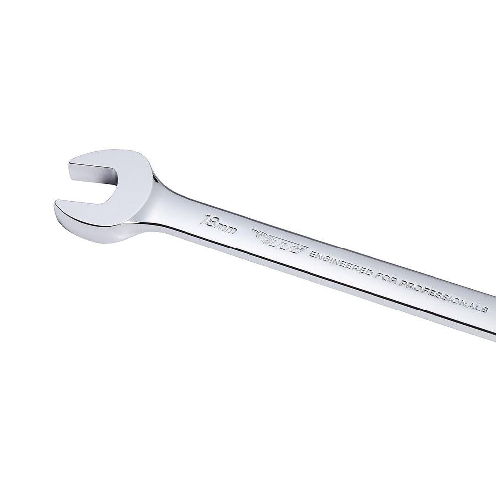TTI 18mm 72T Metric Ratcheting Ring and Open End Spanner TRTM18