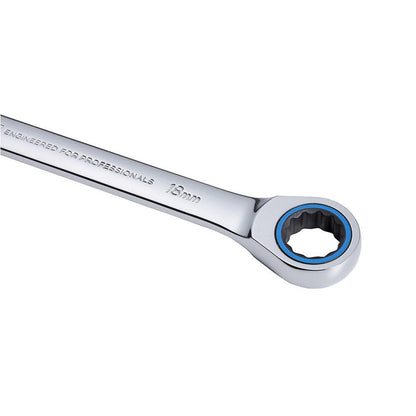 TTI 18mm 72T Metric Ratcheting Ring and Open End Spanner TRTM18