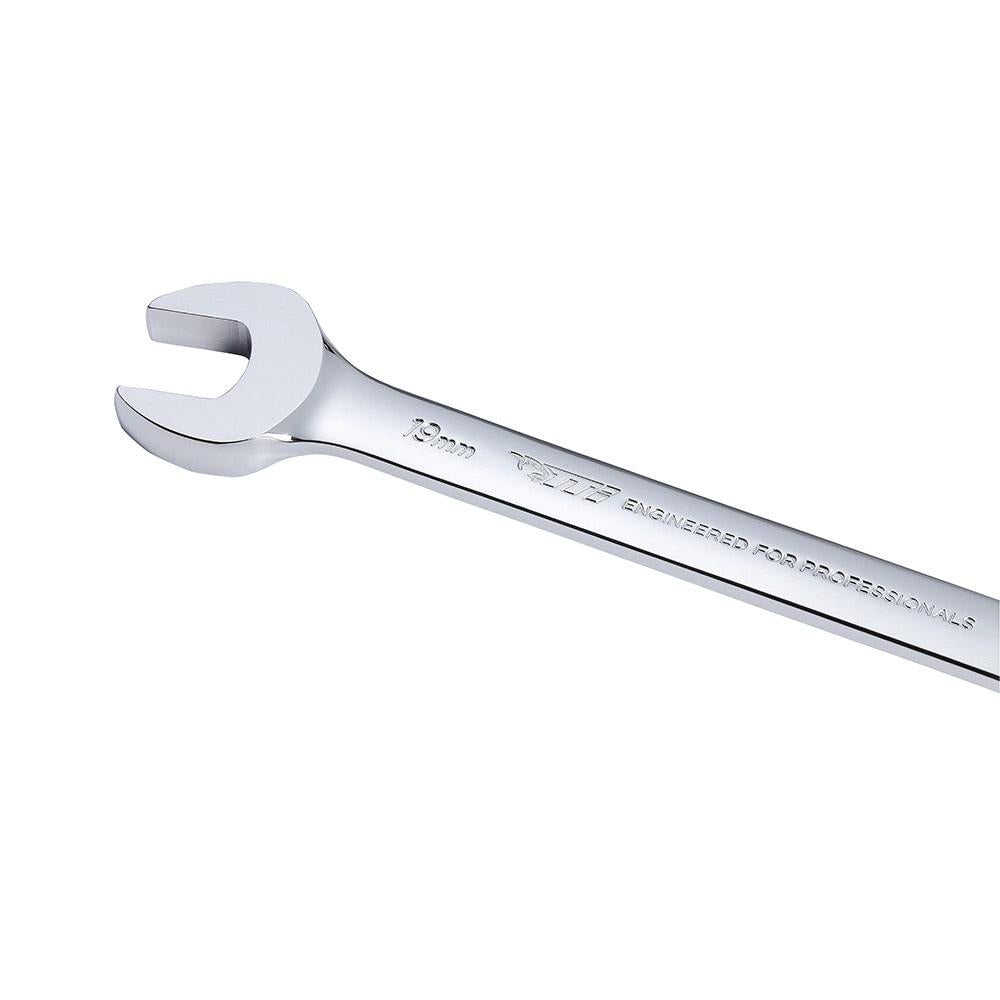 TTI 19mm 72T Metric Reversible Ratcheting Ring Open-End Spanner TRVM19