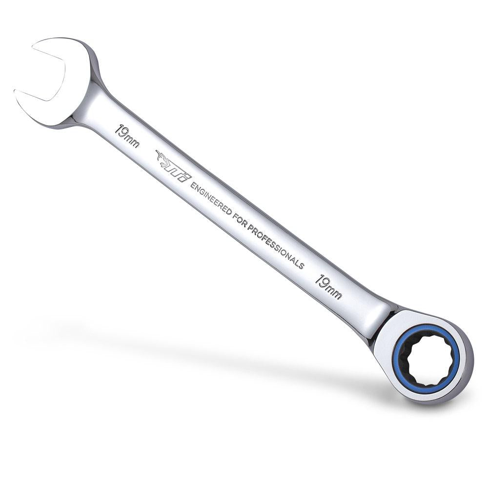 TTI 19mm 72T Metric Ratcheting Ring and Open End Spanner TRTM19