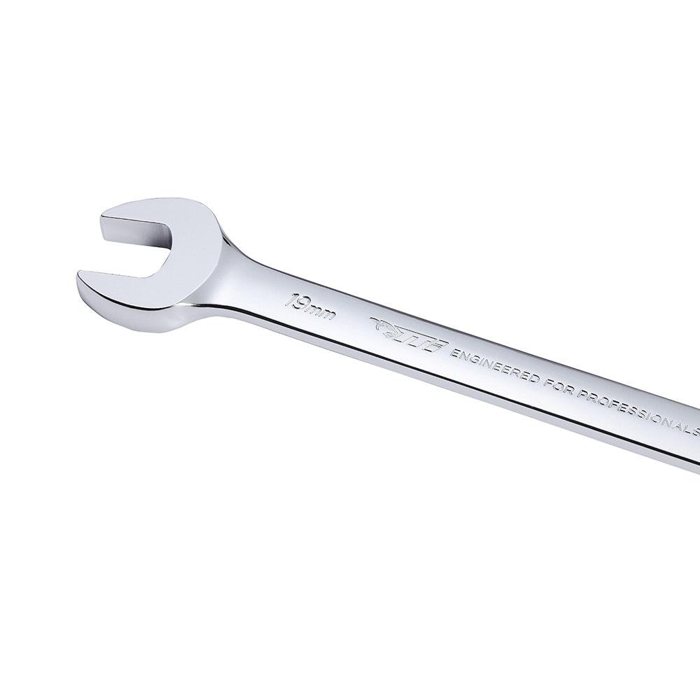 TTI 19mm 72T Metric Ratcheting Ring and Open End Spanner TRTM19
