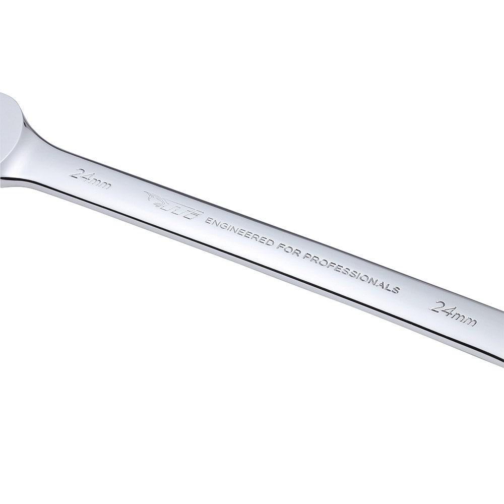 TTI 24mm 72T Metric Reversible Ratcheting Ring Open-End Spanner TRVM24