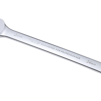 TTI 24mm 72T Metric Reversible Ratcheting Ring Open-End Spanner TRVM24