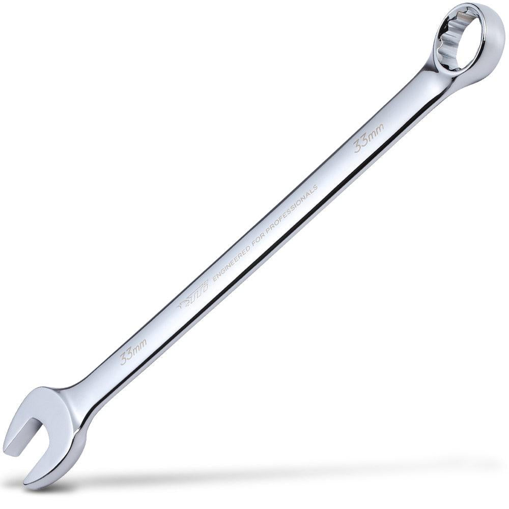 TTI 33mm Metric Ring and Open End Combination Spanner TCSM33