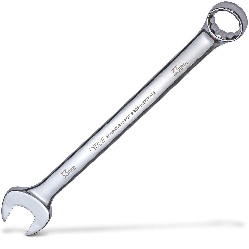 TTI 33mm Metric Ring and Open End Combination Spanner TCSM33