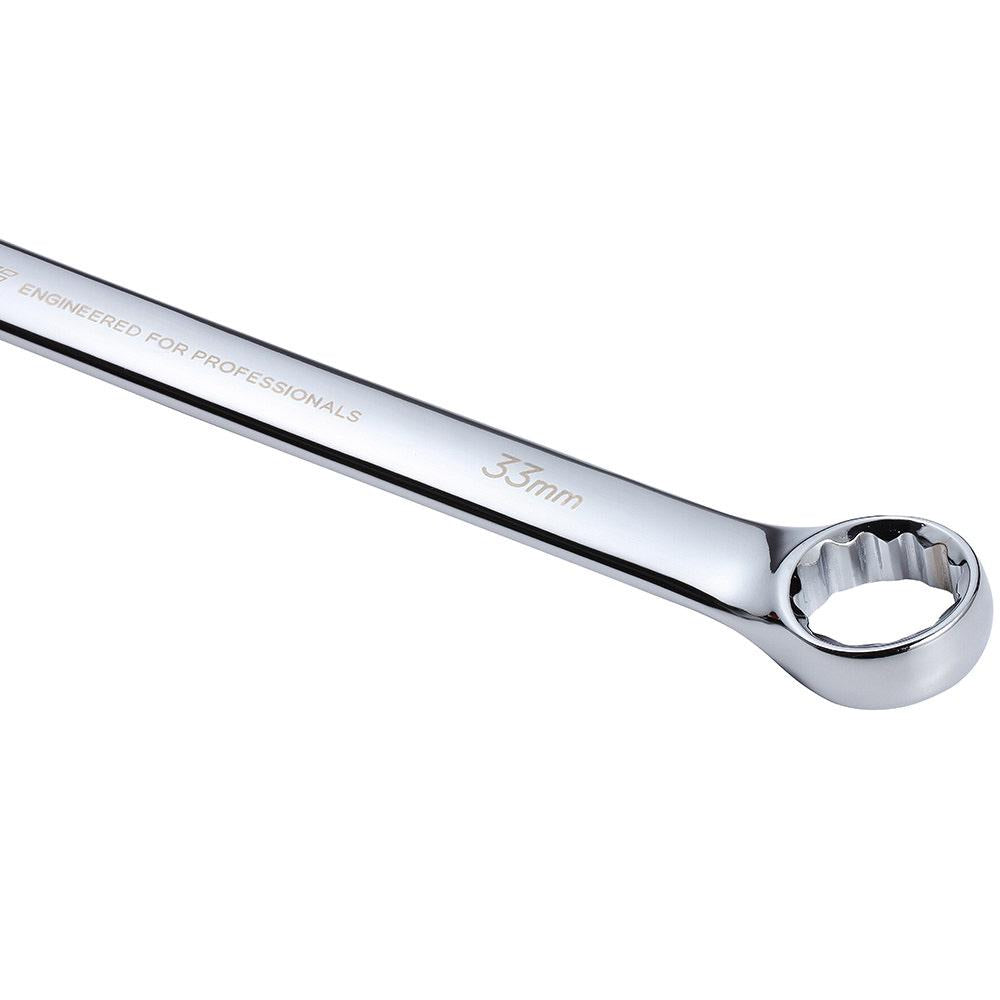 TTI 33mm Metric Ring and Open End Combination Spanner TCSM33