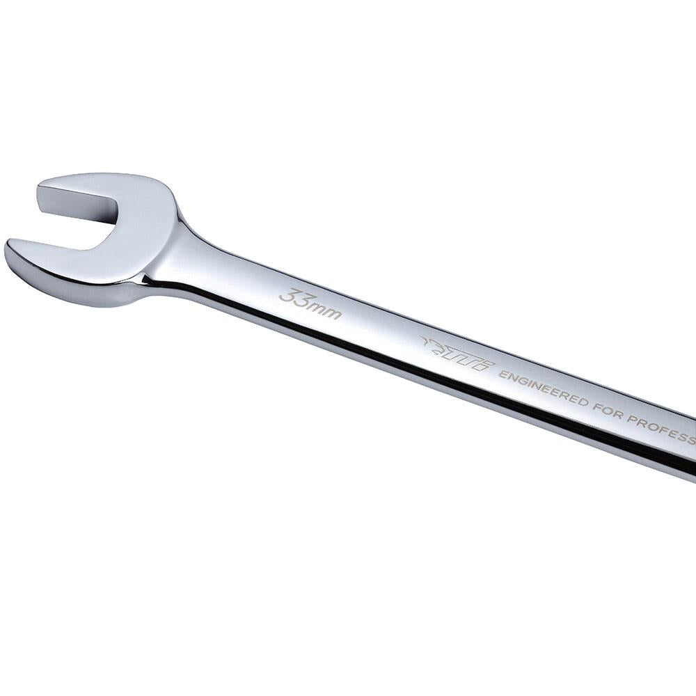 TTI 33mm Metric Ring and Open End Combination Spanner TCSM33