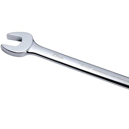 TTI 33mm Metric Ring and Open End Combination Spanner TCSM33
