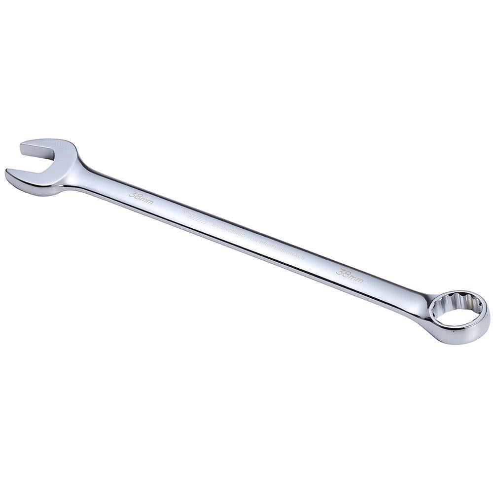 TTI 38mm Metric Ring and Open-End Combination Spanner TCSM38