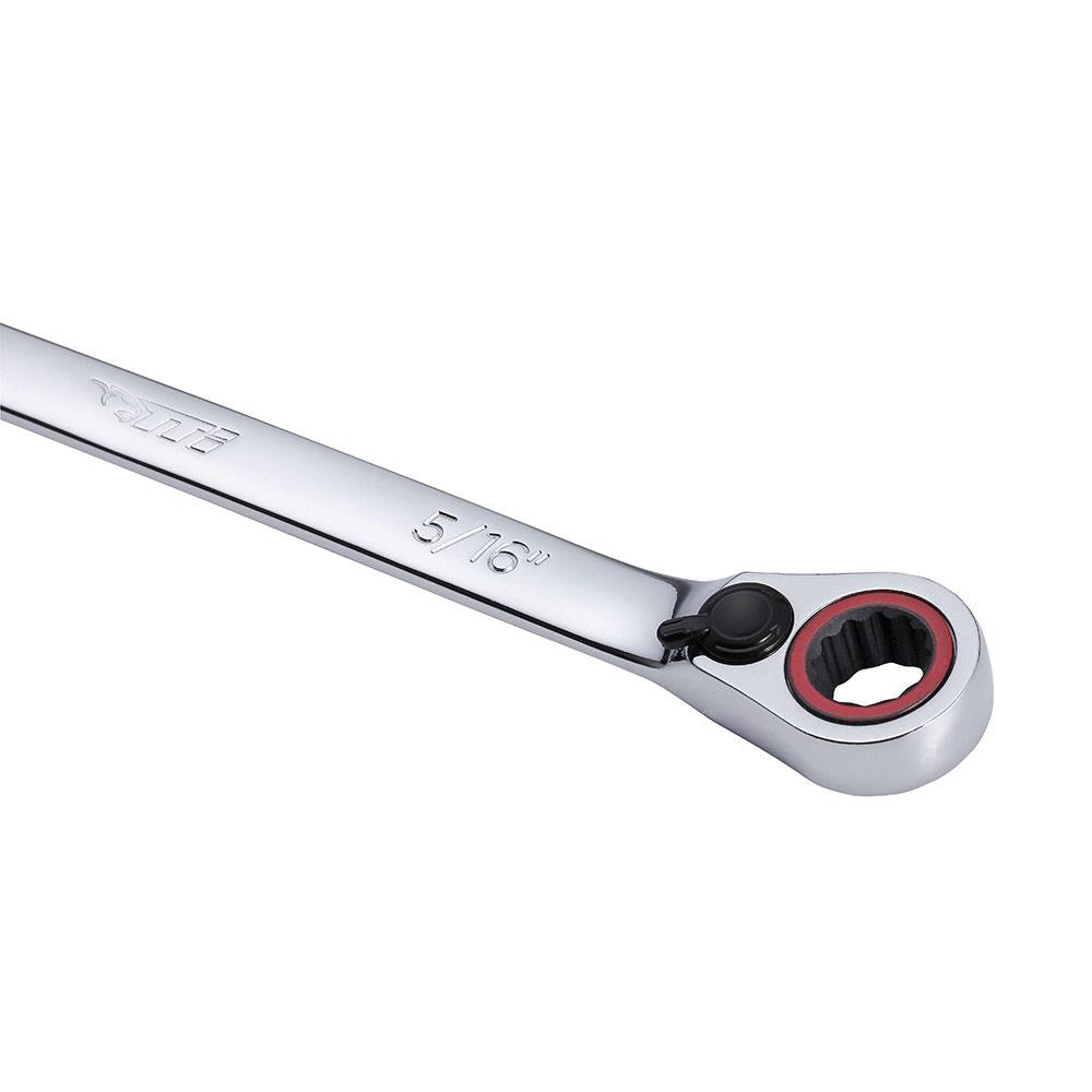 TTI 5 16inch 72T AF Reversible Ratcheting Ring Open-End Spanner TRTA08