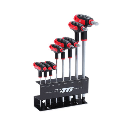 TTI 5 64 -3 8 T-Handle Hex Key Set 8 Piece AF Imperial Ball End THI008