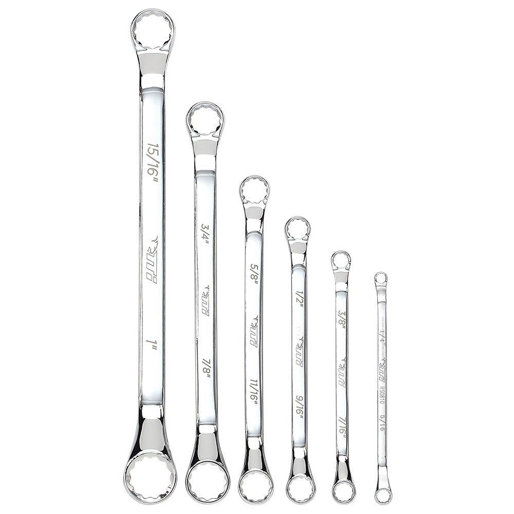 TTI 6 Piece Double Ring End AF Spanner Set TRRAS06