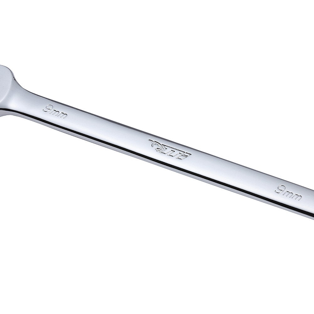 TTI 9mm Metric Ring and Open End Combination Spanner TCSM09