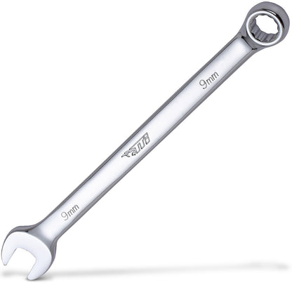 TTI 9mm Metric Ring and Open End Combination Spanner TCSM09