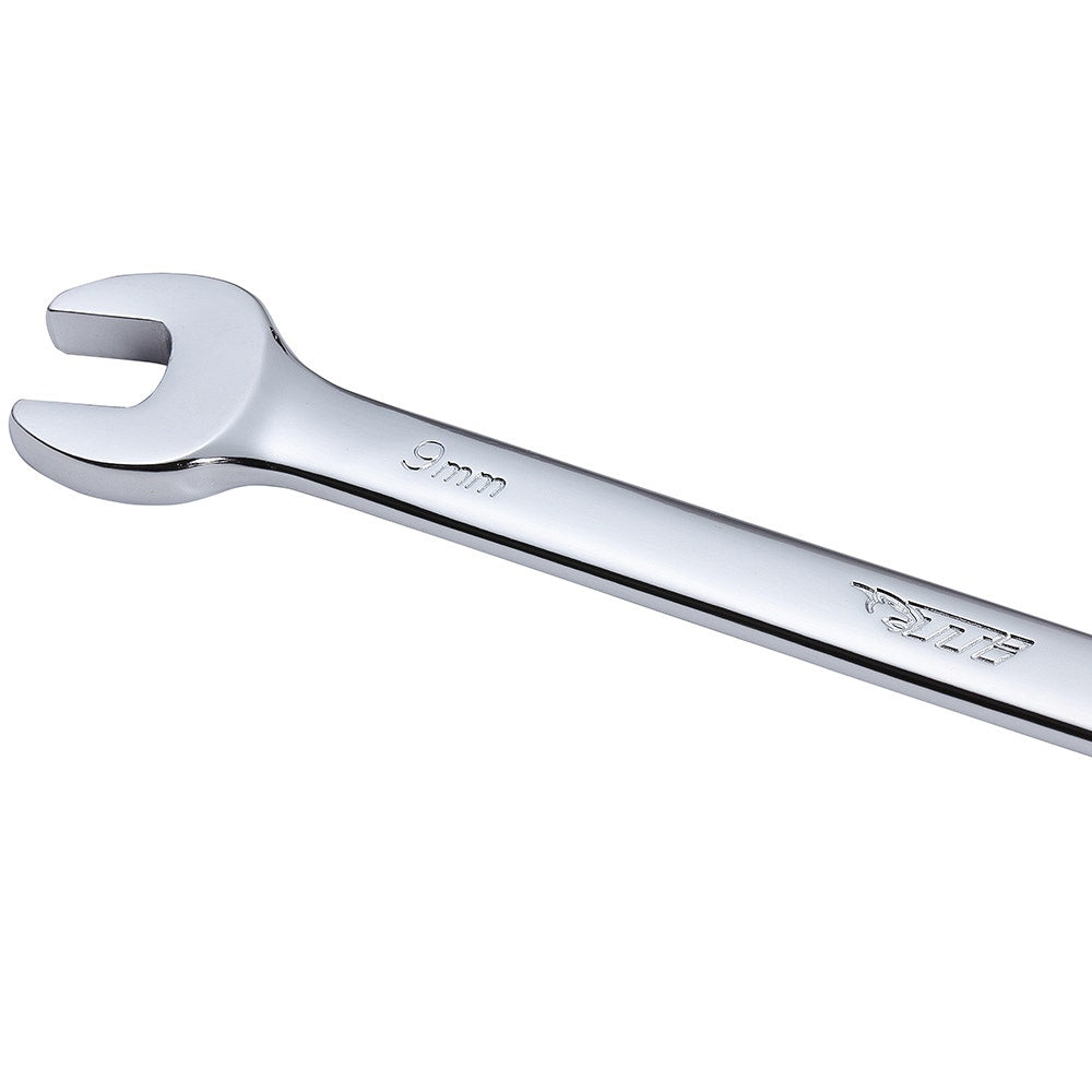 TTI 9mm Metric Ring and Open End Combination Spanner TCSM09