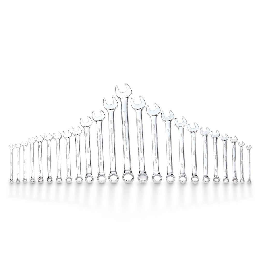 TTI Metric AF Combination Ring Open-End Spanner Set - 24 Piece TCSDS24