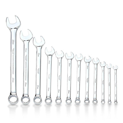 TTI Metric Combination Ring Open-End Spanner Set - 12 Piece TCSMS12