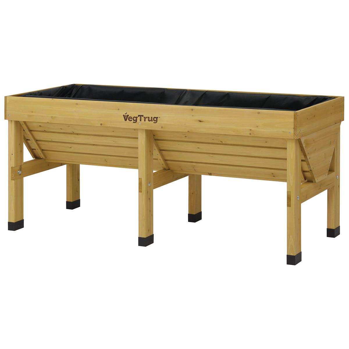 Takasho Medium VegTrug Raised Garden Bed 1.8m Natural