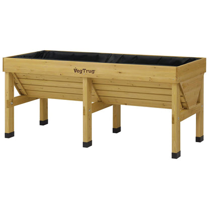 Takasho Medium VegTrug Raised Garden Bed 1.8m Natural