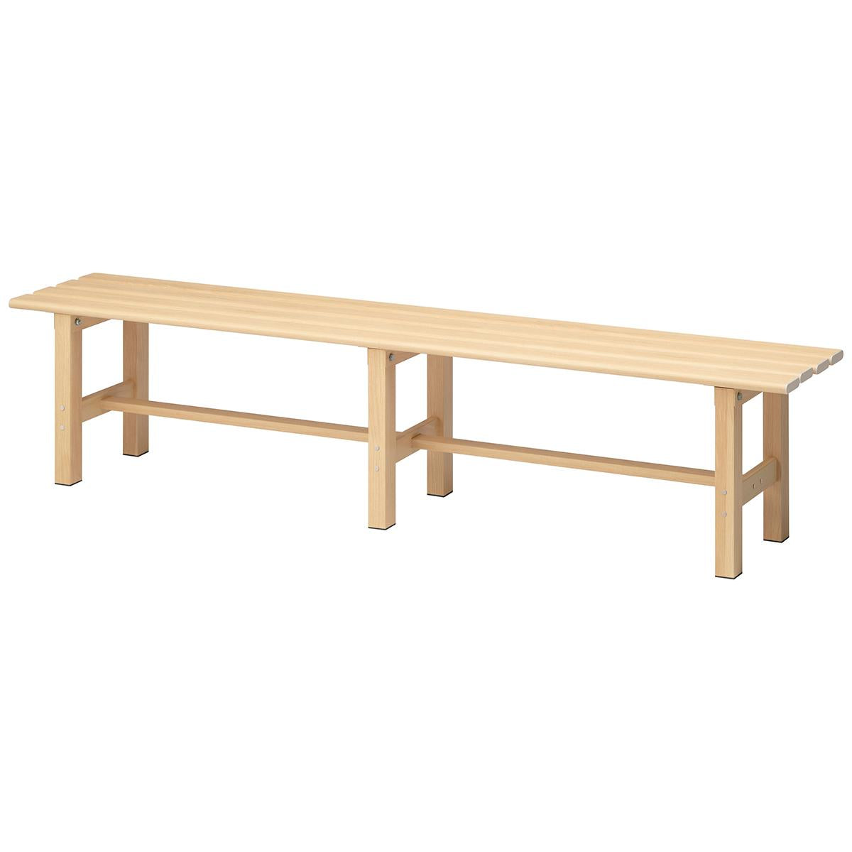 Takasho Outdoor Bench Seat Dark Brown