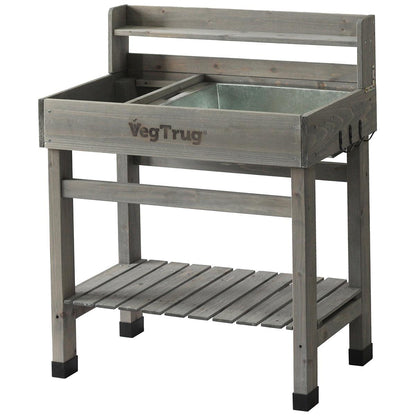 Takasho VegTrug Potting Table Natural