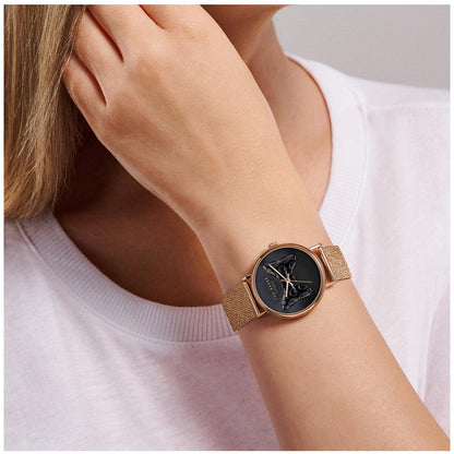 Ted Baker Phylipa Bow Rose Gold Women's Watch BKPPHS304