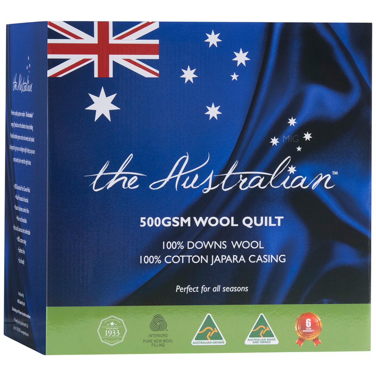 The Australian Wool Quilt Single