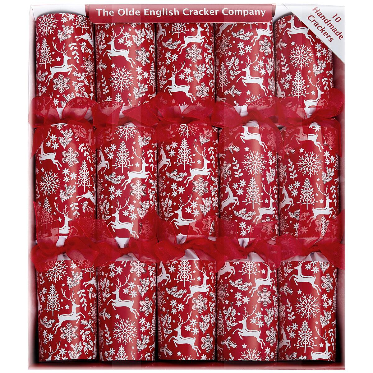 The Olde English Cracker Company Christmas Crackers 10 Pack Gold