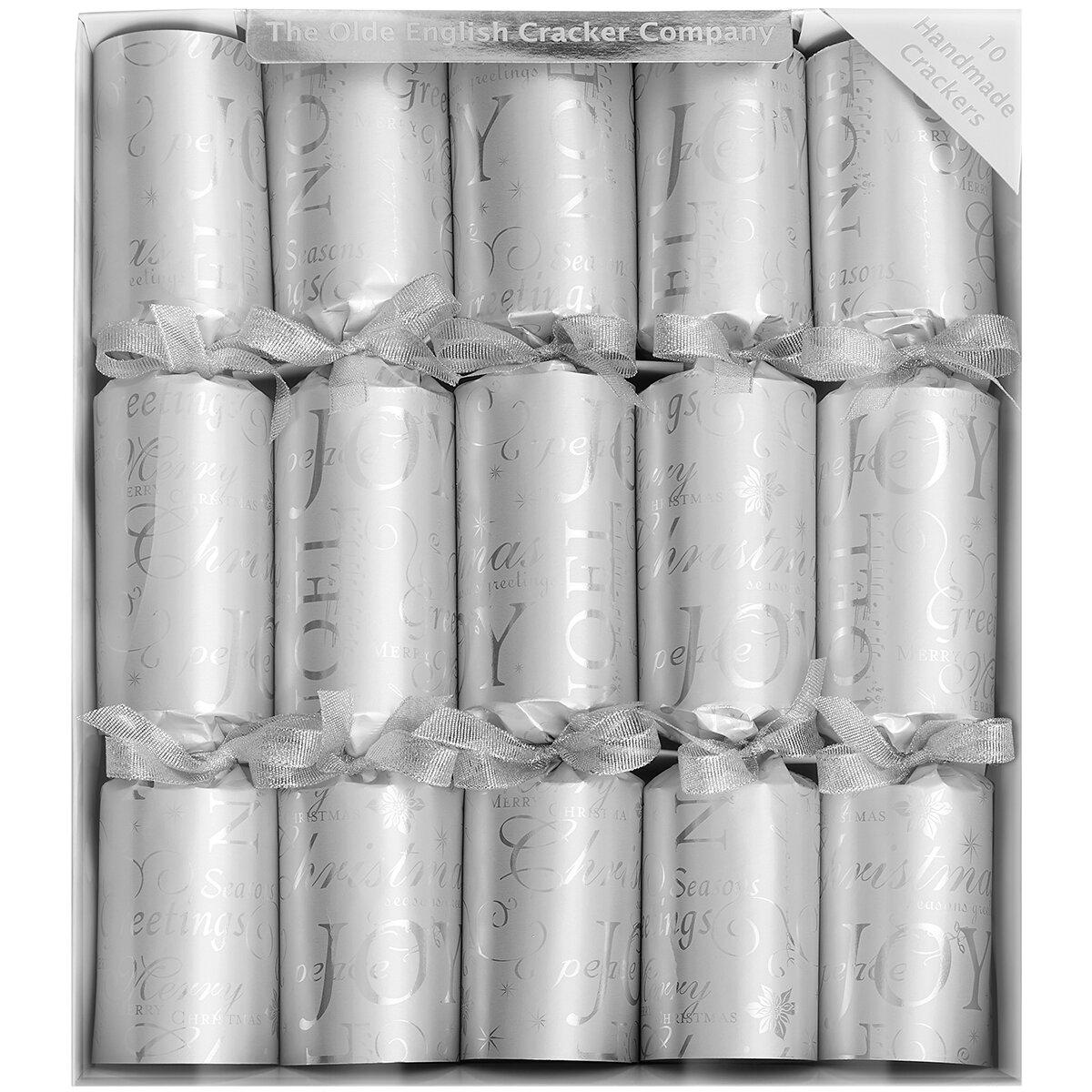 The Olde English Cracker Company Christmas Crackers 10 Pack Gold