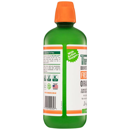 TheraBreath Mild Mint Mouthwash 2 x 1L