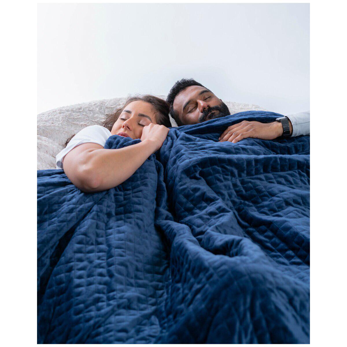 Therapy Child Blanket with Cover - Calming Blue 3.2kg