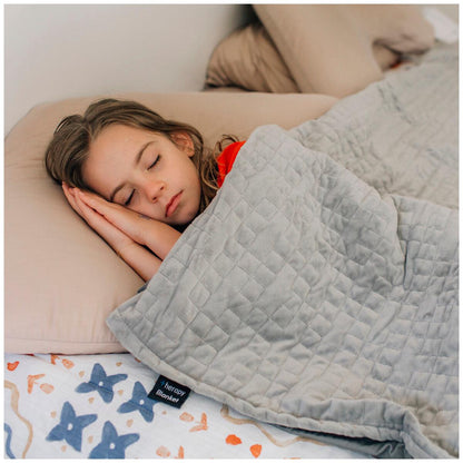 Therapy Child Blanket with Cover - Space Grey 3.2kg