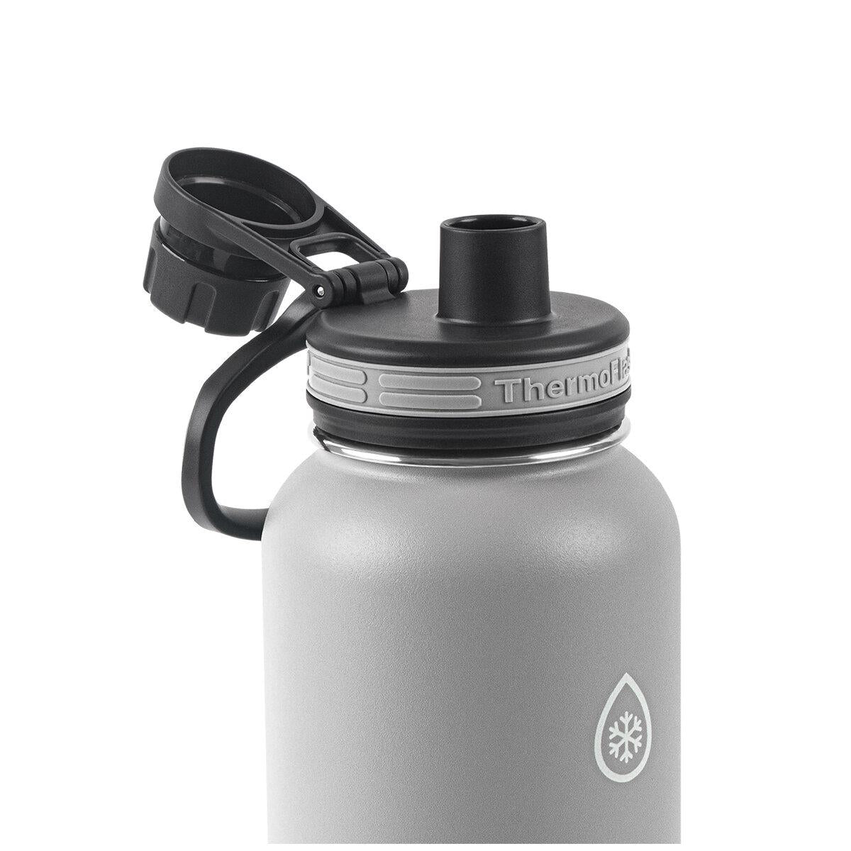 ThermoFlask Insulated Stainless Steel Bottle 2 x 1.2L Red Grey
