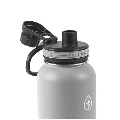 ThermoFlask Insulated Stainless Steel Bottle 2 x 1.2L Red Grey