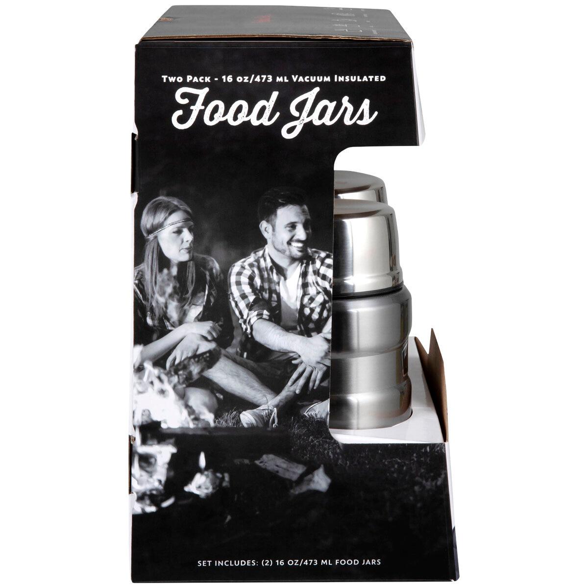 Thermos Stainless King 470ml Food Jar 2 Pack Copper/Smoke