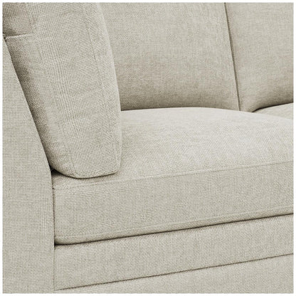 Thomasville 6 Piece Fabric Modular Sectional With Storage Ottoman