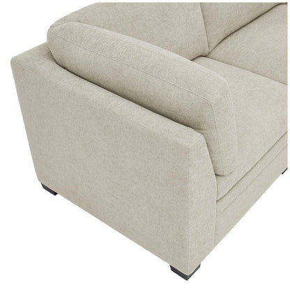Thomasville 6 Piece Fabric Modular Sectional With Storage Ottoman